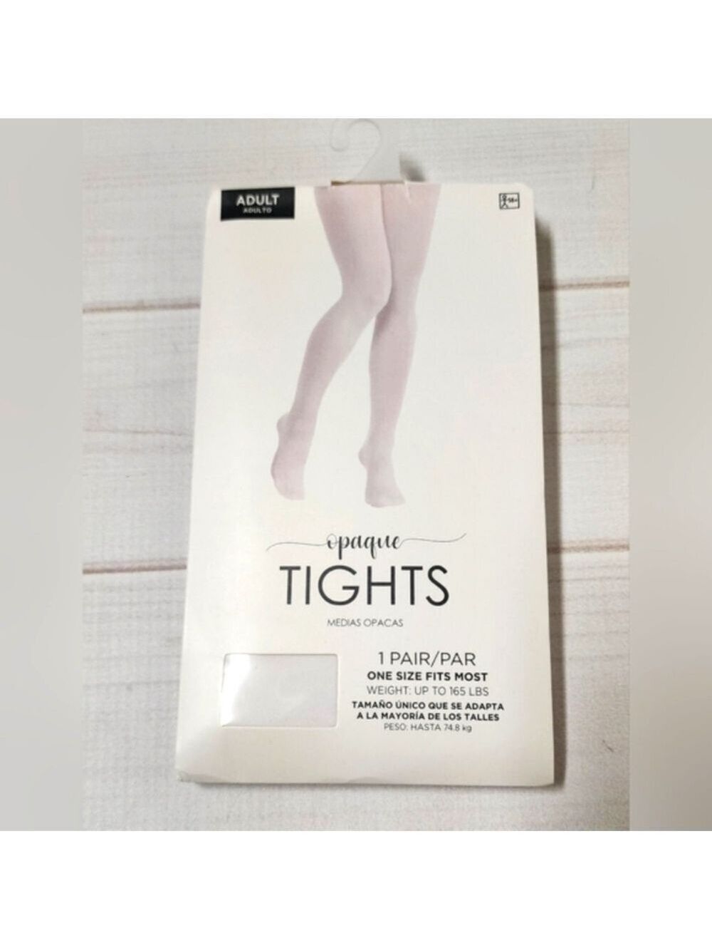 Suit Yourself Costume Co. Adult Opaque White Tights - New In Package
